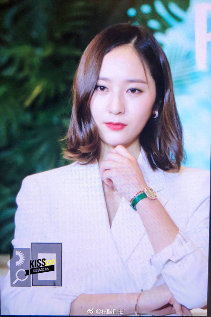 韩国美女明星郑秀晶台北出席Piaget伯爵品牌活动 6