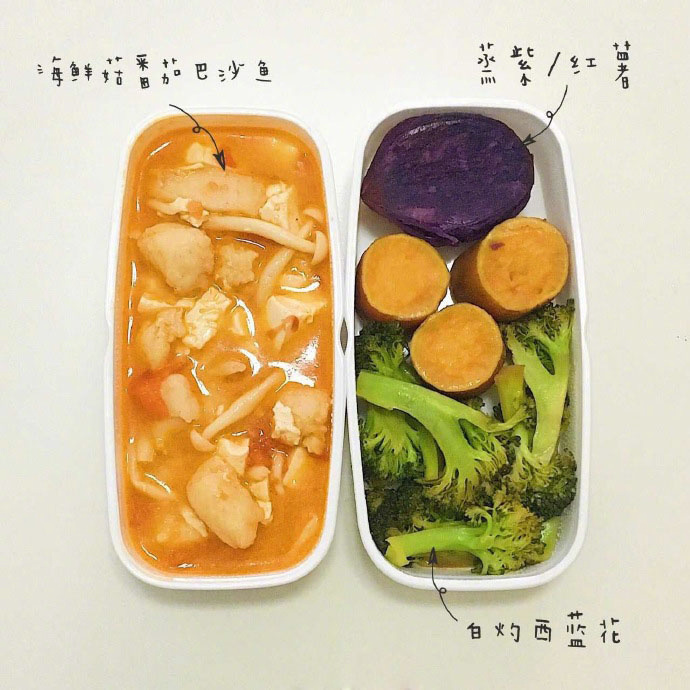 今日份的减脂餐食谱图片 2