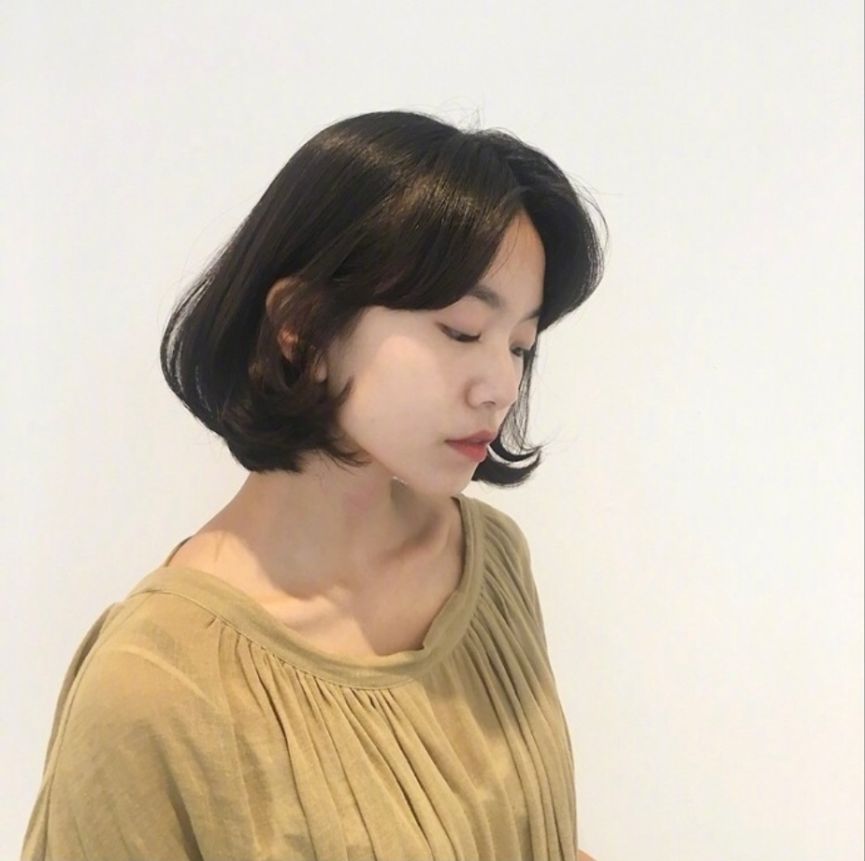 INS上的韩国设计师分享的短发发型参考