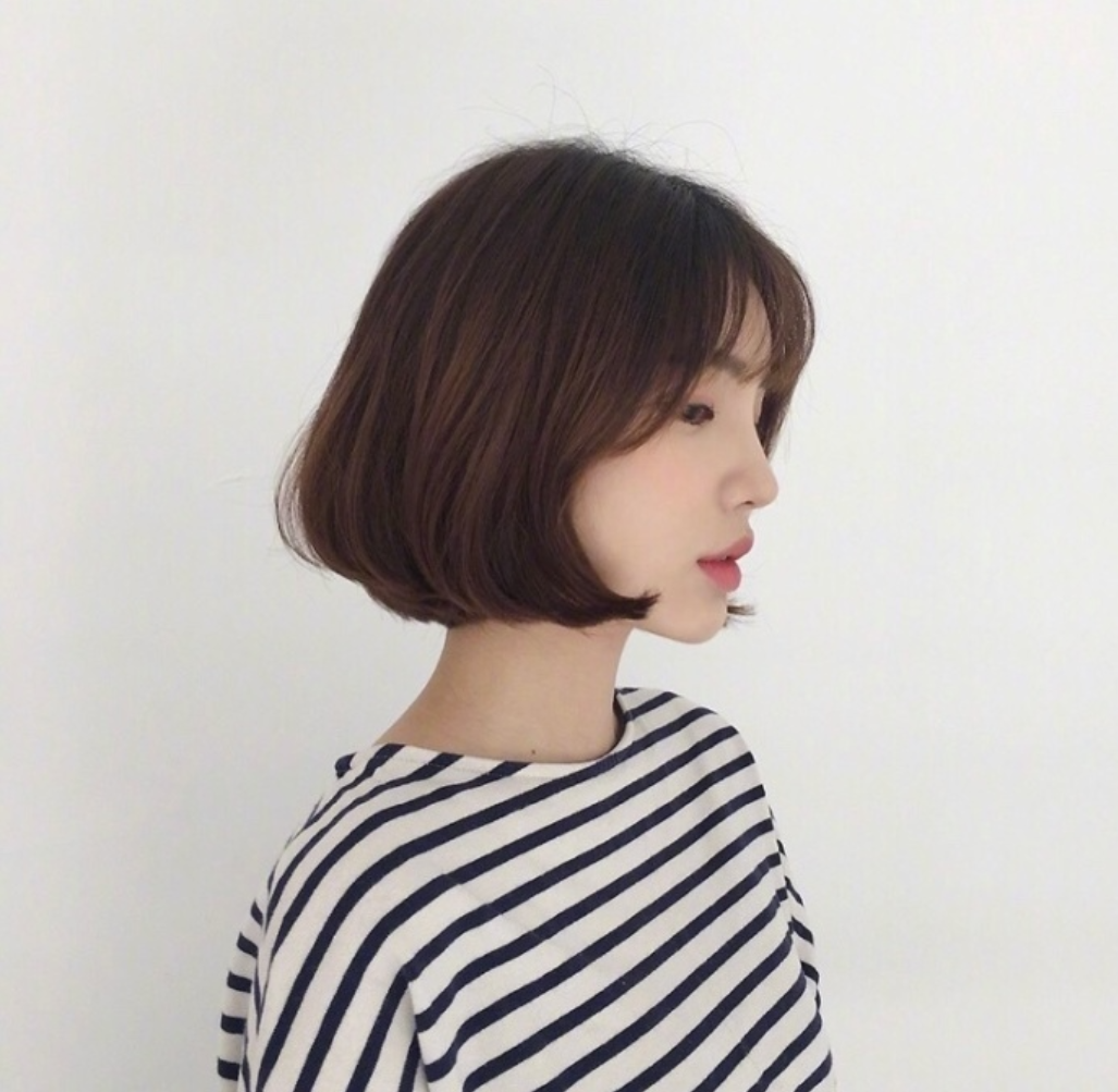 INS上的韩国设计师分享的短发发型参考 3