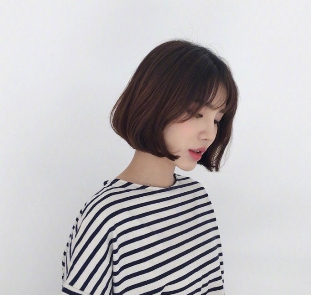 INS上的韩国设计师分享的短发发型参考 4