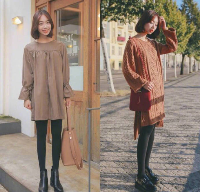 少女感裙装穿搭参考图片 2