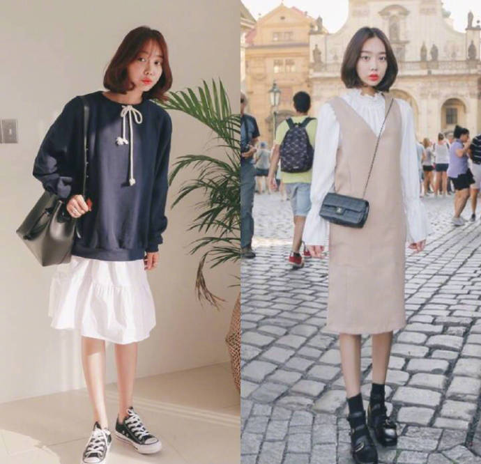 少女感裙装穿搭参考图片