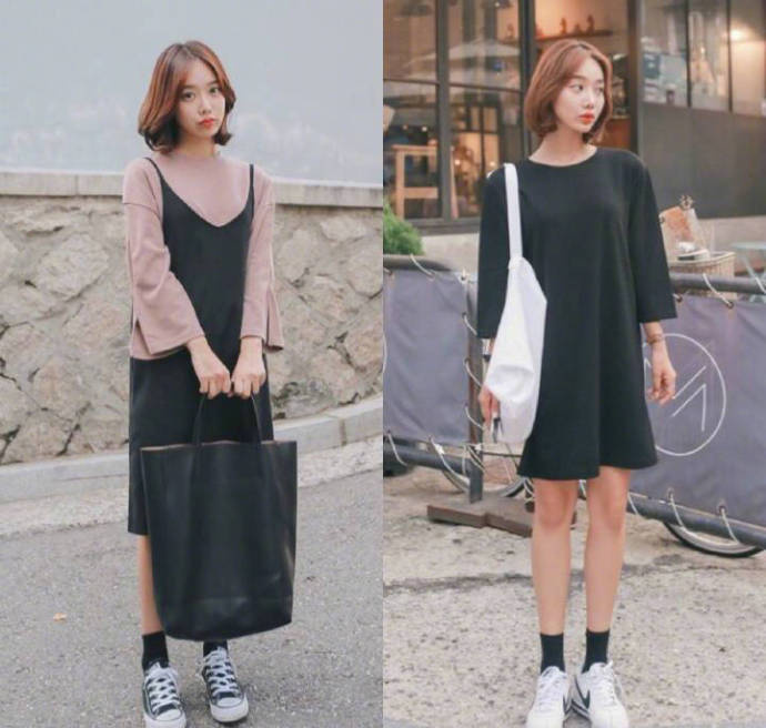 少女感裙装穿搭参考图片 9