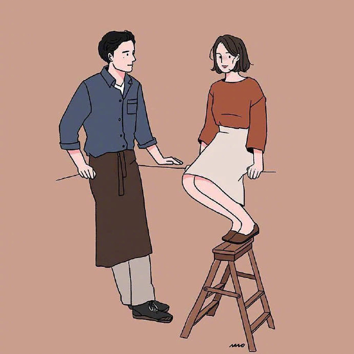 唯美情侣图片_如果一个人真的想你,他会来找你 7