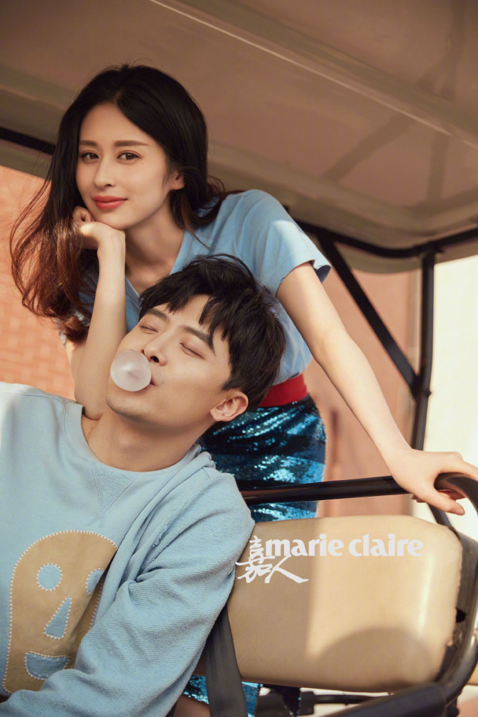 明星夫妻付辛博颖儿为杂志拍摄的婚纱照曝光 8