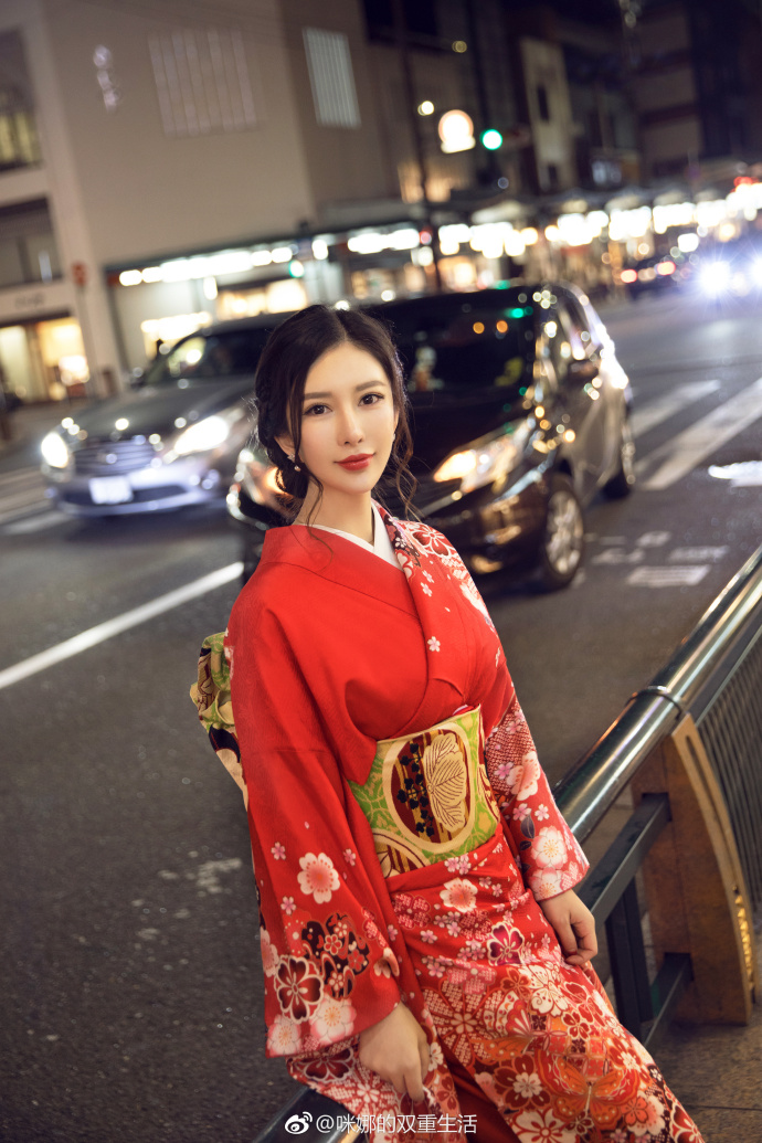 性感美女咪娜日本和服写真 8