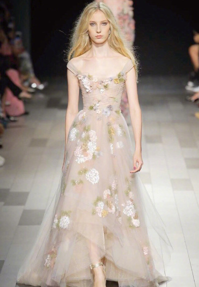 Marchesa 2018 Spring RTW超美仙裙礼服图片 5