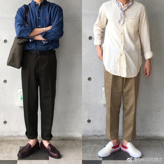大方简约又好看的休闲风男生穿搭偏爱中性风的