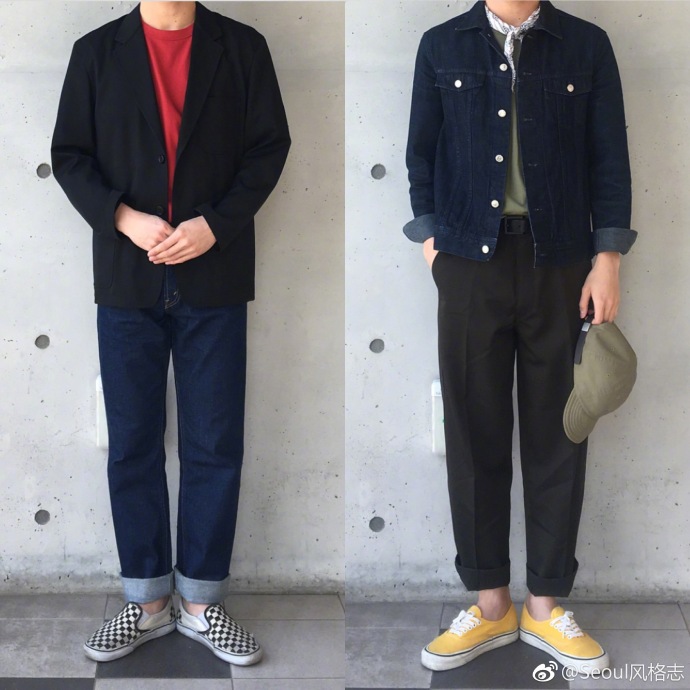 大方简约又好看的休闲风男生穿搭偏爱中性风的 4