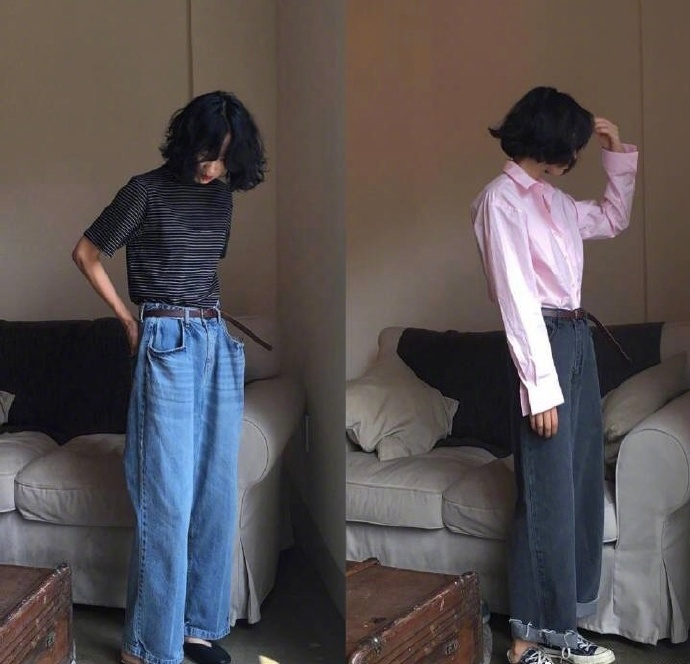 夏季就要穿宽松的裤子遮肉又透风