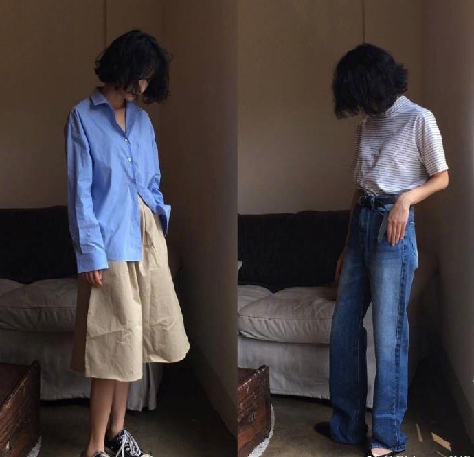 夏季就要穿宽松的裤子遮肉又透风 5