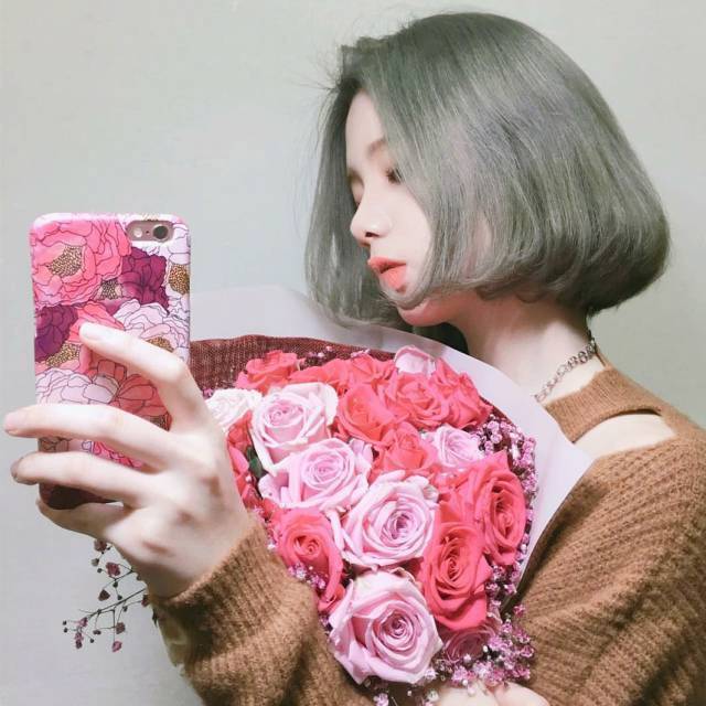 浅色系短发发色参考 6