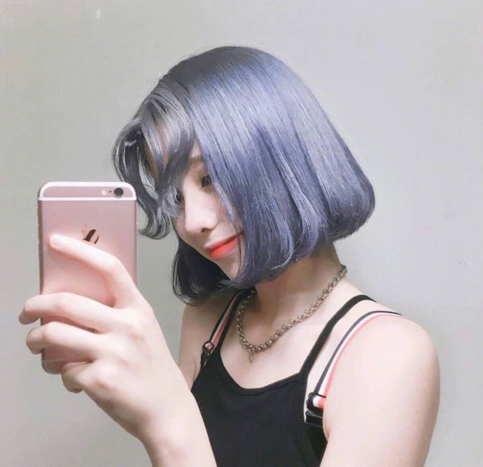 浅色系短发发色参考 8