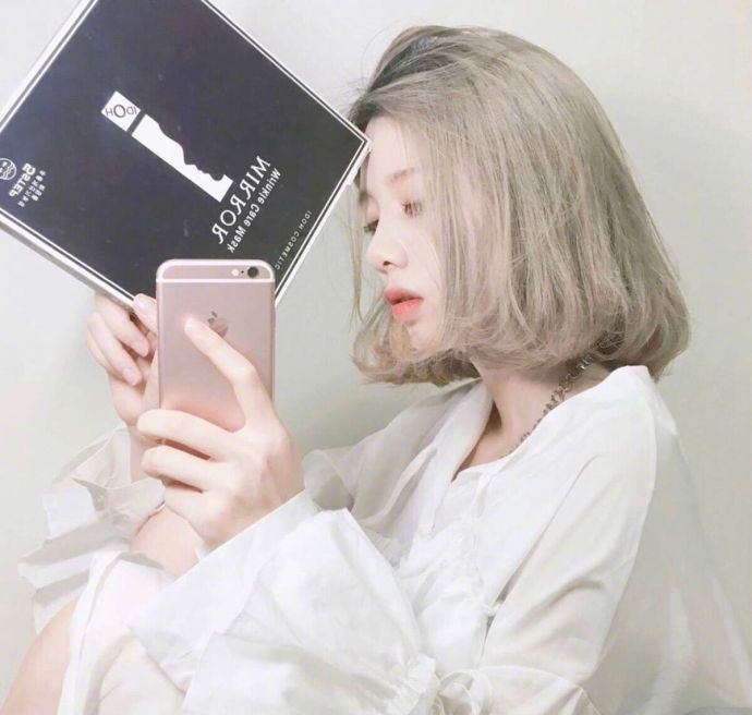 浅色系短发发色参考 9
