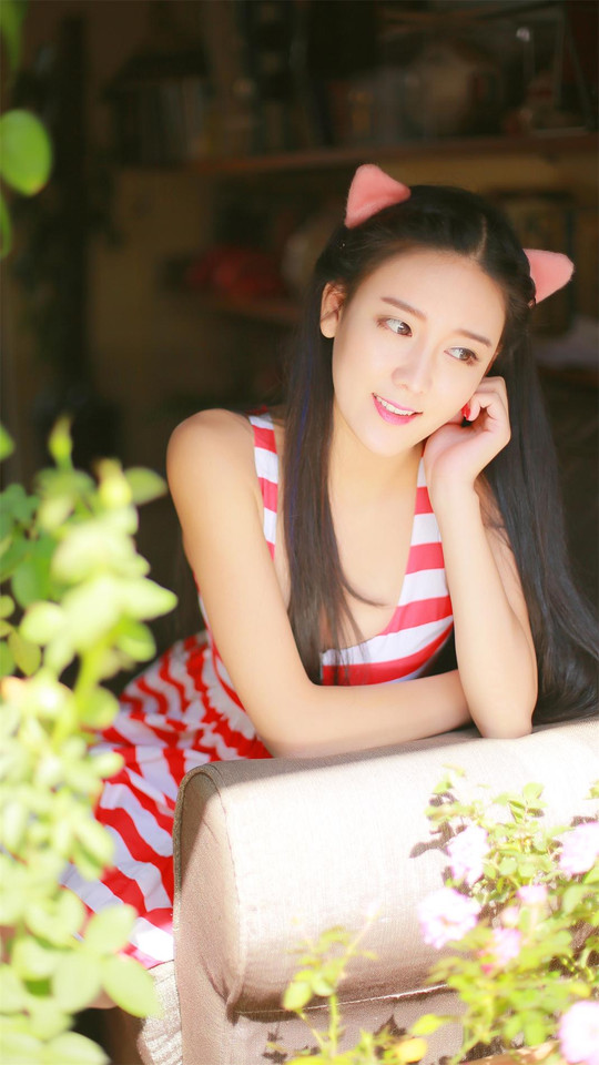 清纯美女李喆养眼美图 6