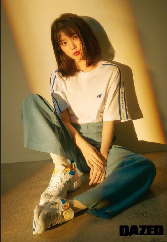韩国肤白貌美的小仙女李智恩IU十周年DAZED画报图 5