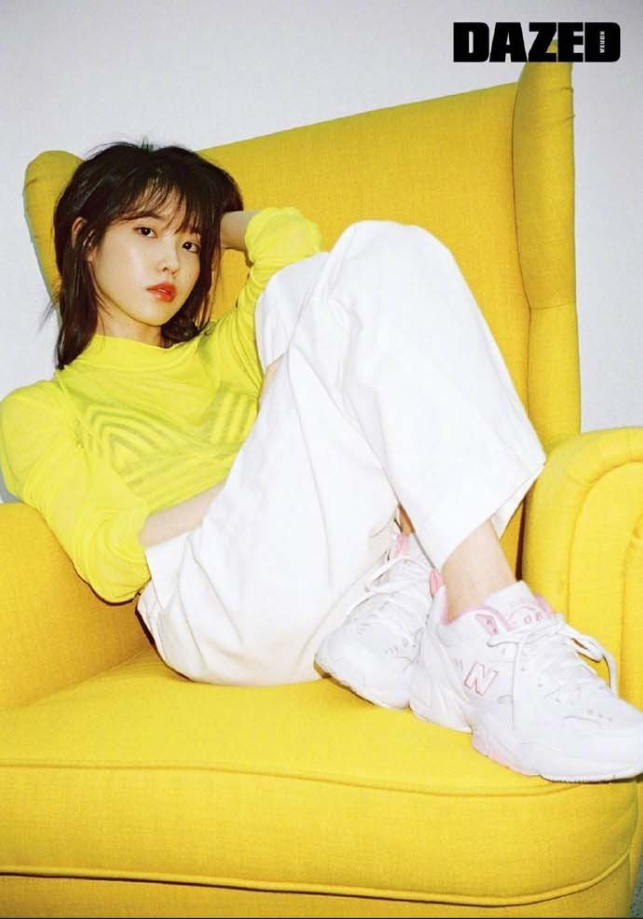 韩国肤白貌美的小仙女李智恩IU十周年DAZED画报图 10