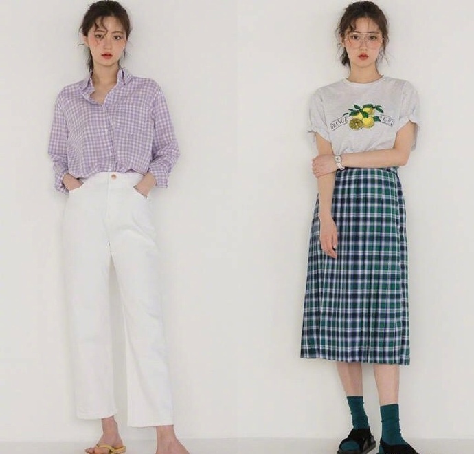 甜美知性无缝切换的气质美女穿搭参考 6