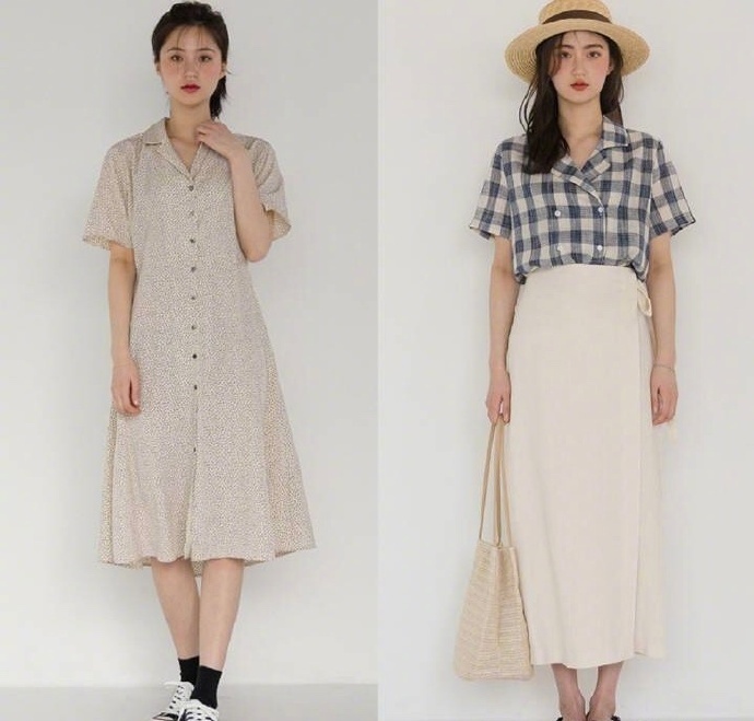 甜美知性无缝切换的气质美女穿搭参考 8