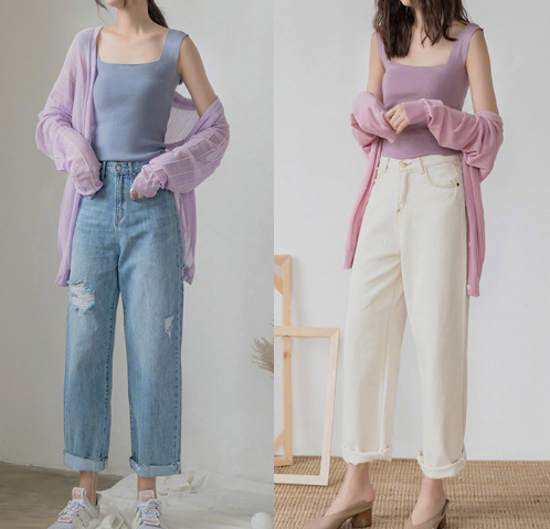 18套今夏最休闲装扮颜色温柔又舒服穿搭参考 3