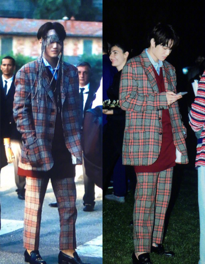 Gucci2019早春系列时装秀金钟仁Kai与坂口健太郎见 4