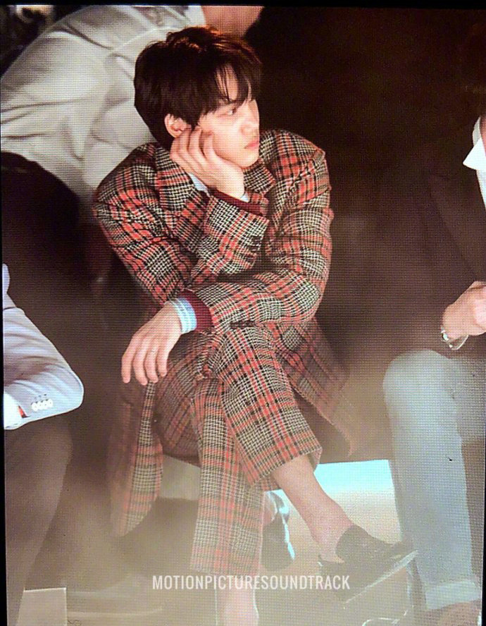 Gucci2019早春系列时装秀金钟仁Kai与坂口健太郎见 9