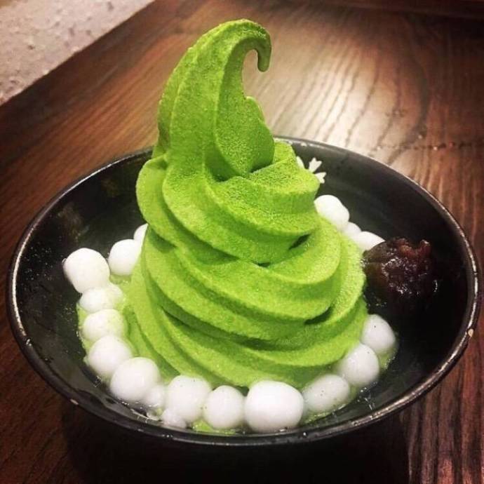 喜爱所有抹茶下午茶_抹茶控福利图片