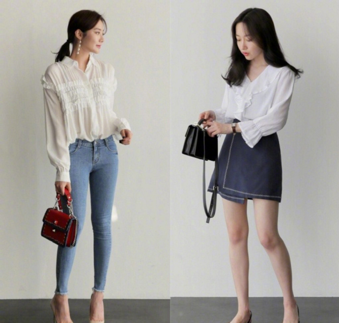 简单轻熟通勤风穿搭参考 7