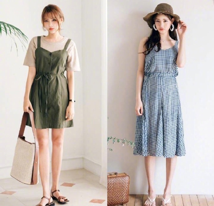 chic感少女连衣裙被甜甜的夏日感击倒 7