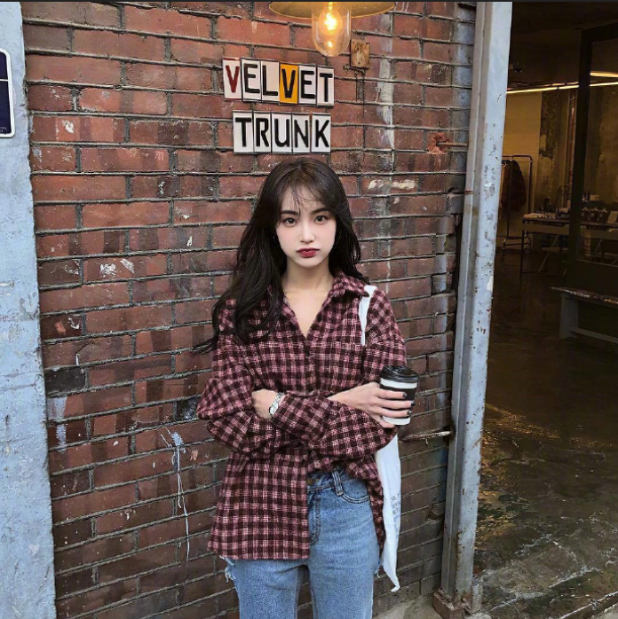 清纯美女旅游拍照姿势get 21