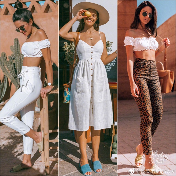 欧美美女巴塞罗那博主Teresa Sala夏日风情私服借鉴 6