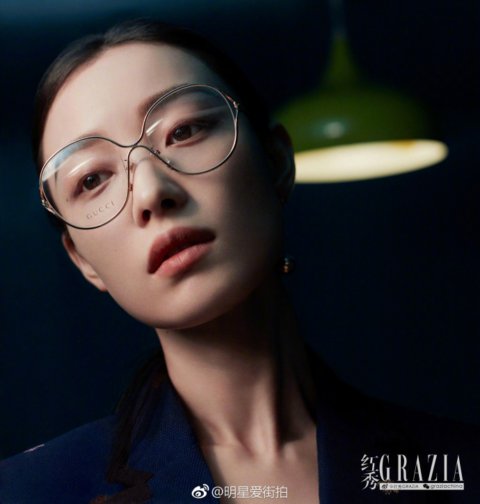 大眼美女明星倪妮《Grazia红秀》新刊封面大片 3