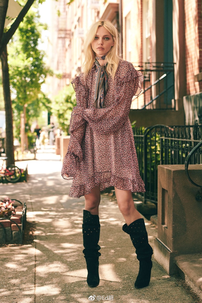 俄罗斯超模Sasha Pivovarova出镜Philosophy 2019早春度假 9