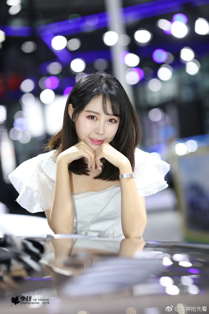 2018深港澳车展女神姜迪-清纯图片 6