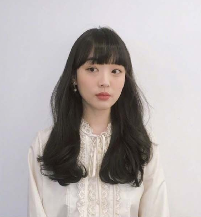 黑色长卷发美女发型图片合集 3