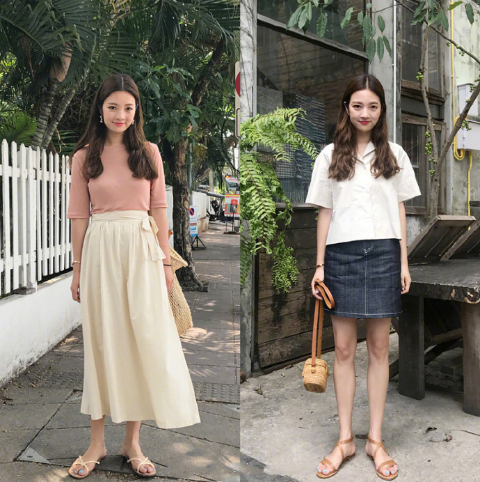 少女中又带点小女人味的穿搭舒适简洁又温柔 6