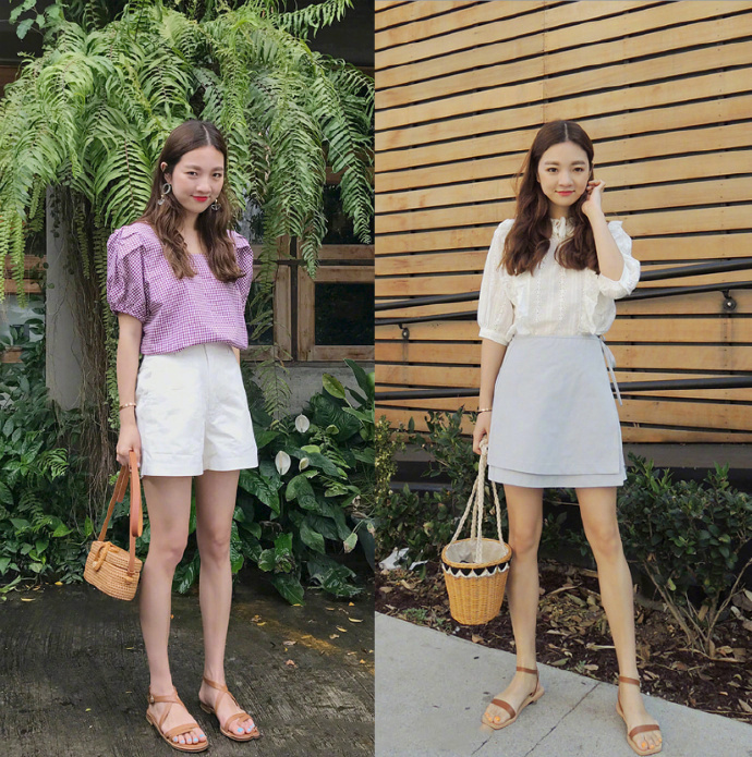 少女中又带点小女人味的穿搭舒适简洁又温柔 9