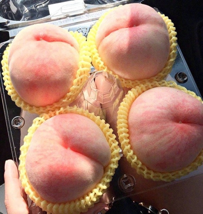 水蜜桃你怎么吃,你爱脆的还是软的呢,我反正爱吃 9