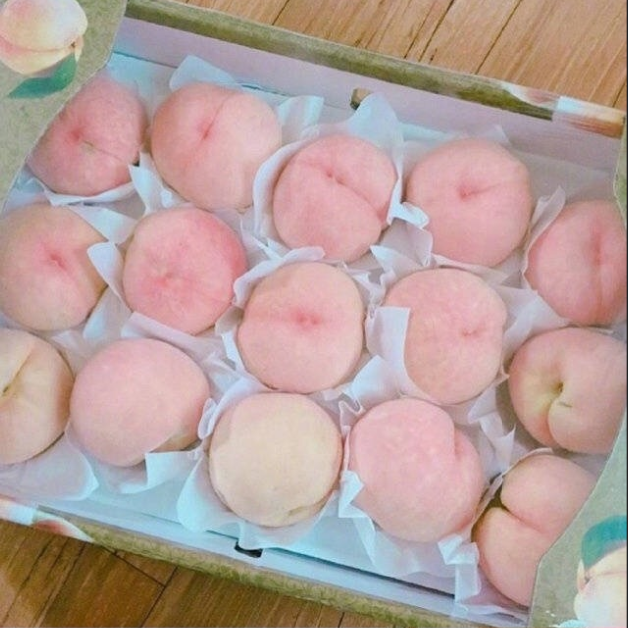 水蜜桃你怎么吃,你爱脆的还是软的呢,我反正爱吃 24