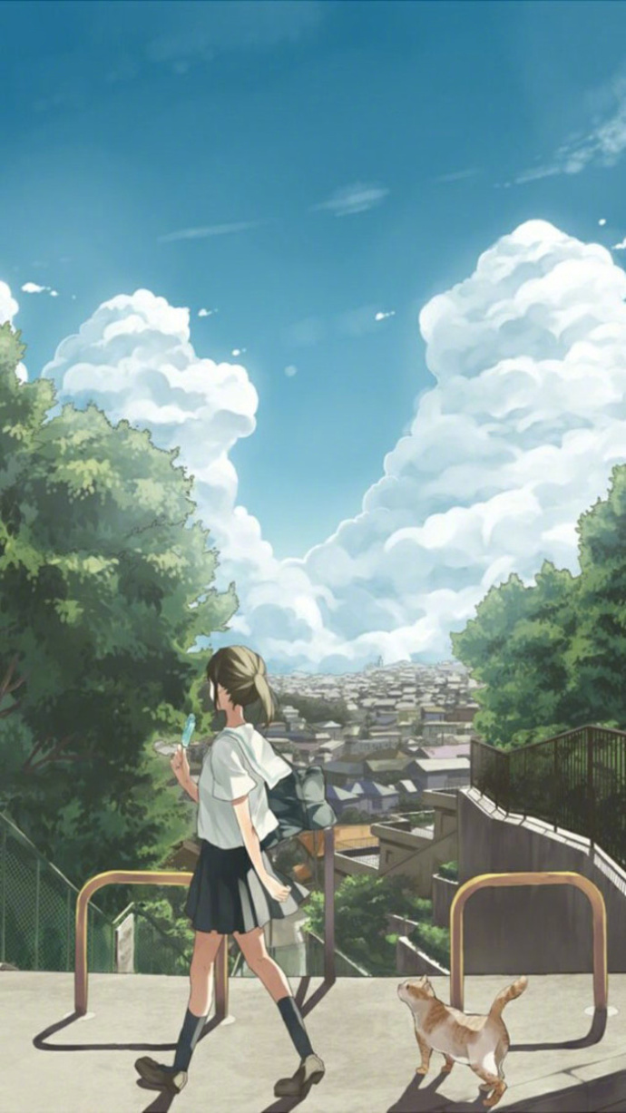 唯美漫画壁纸:最终用我们的一生去祭奠我们的青 2
