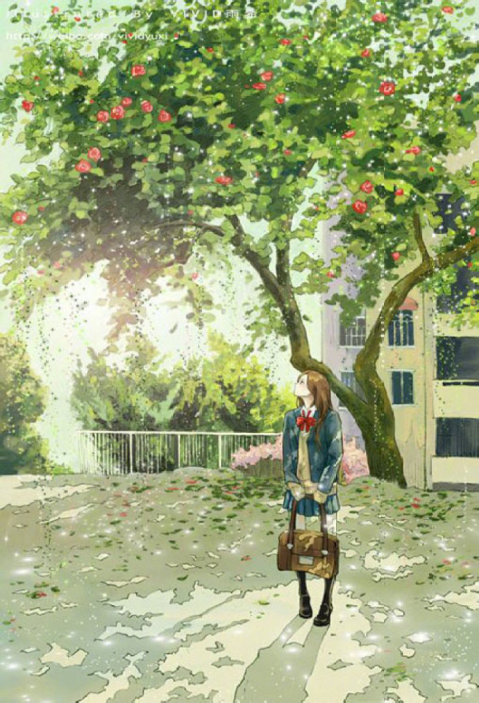 唯美漫画壁纸:最终用我们的一生去祭奠我们的青 7