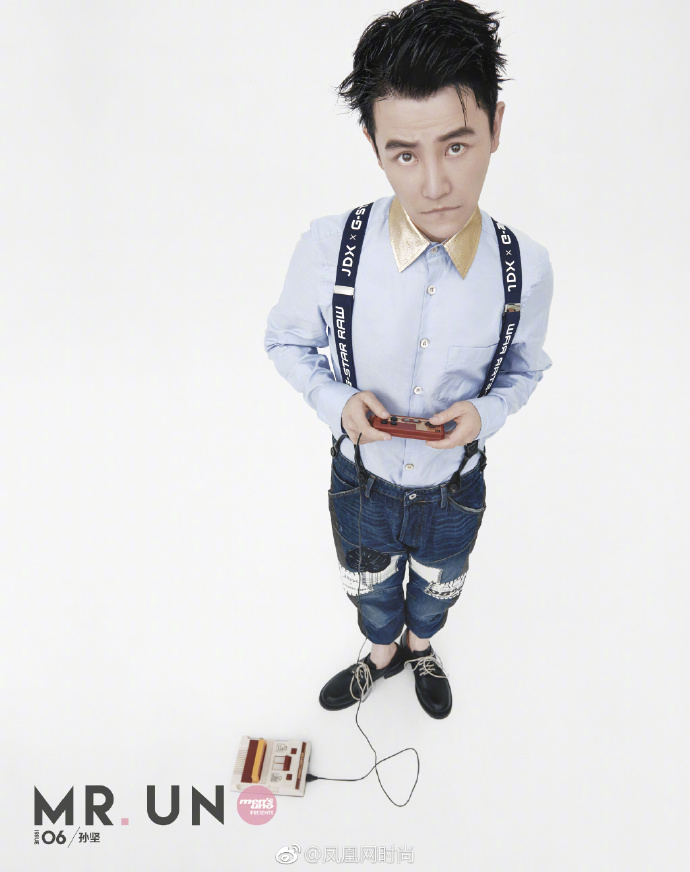 西安男明星孙坚演绎最新时装大片小生活大玩家 3