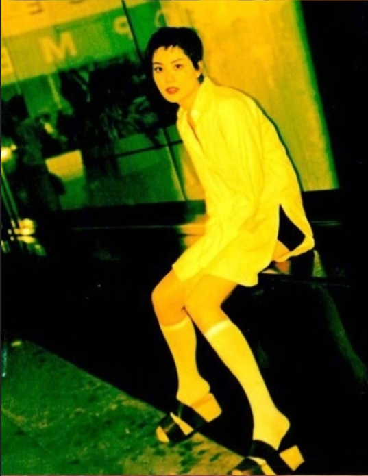 90年代的时尚指标王菲早期写真合集 36