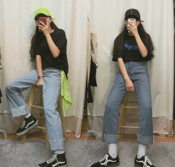 适合酷女孩的日常穿搭 5