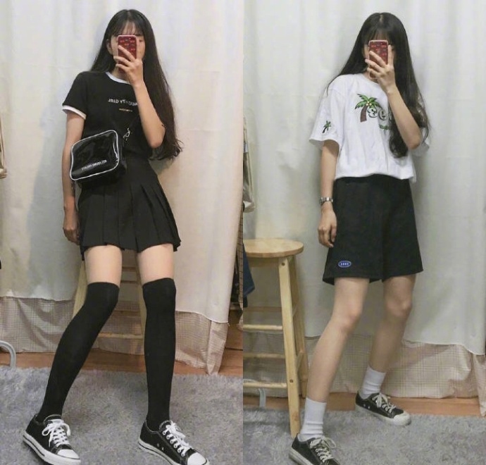 适合酷女孩的日常穿搭 8