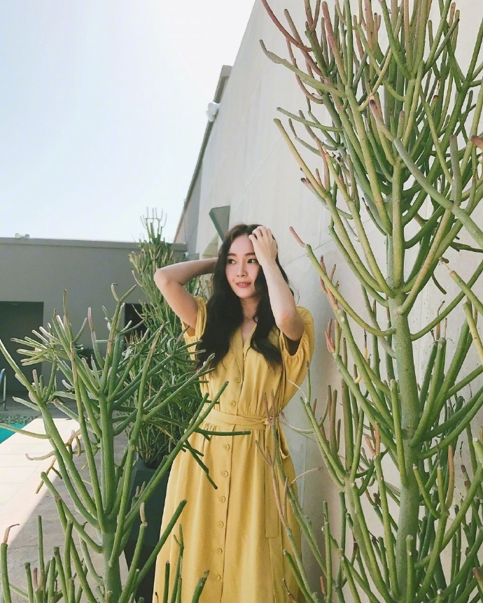 韩国美女明星Jessica郑秀妍满满少女感小清新写真 8