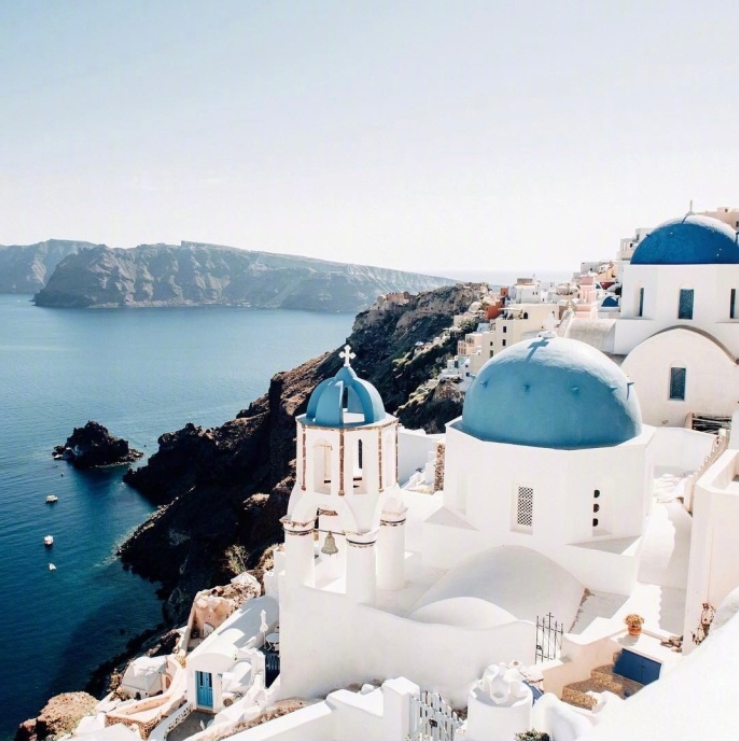 Santorini希腊圣托里尼风景图片