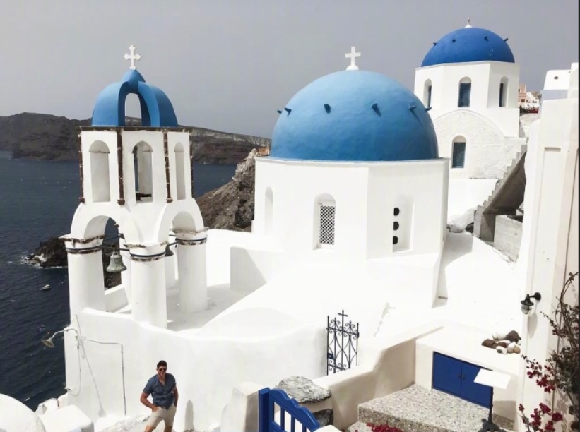 Santorini希腊圣托里尼风景图片 7
