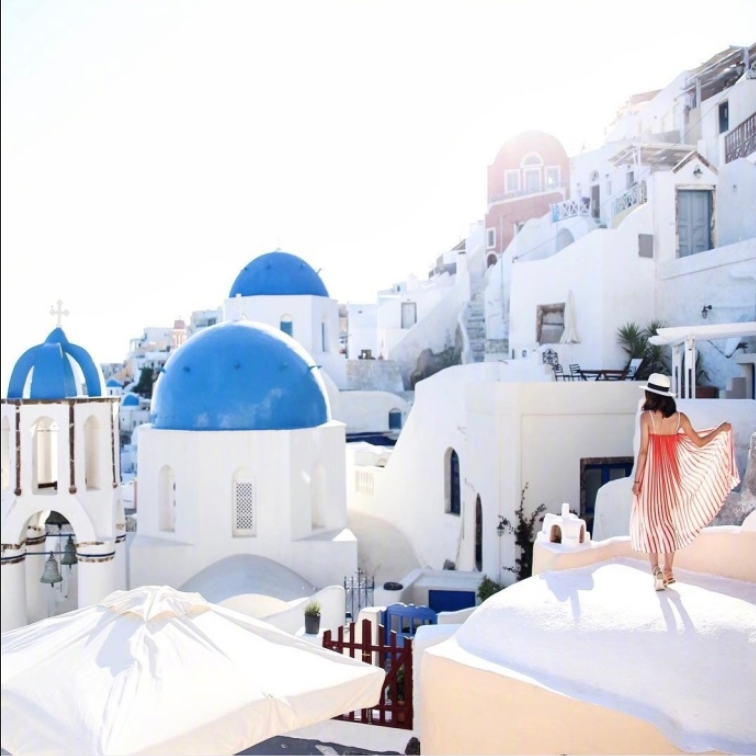 Santorini希腊圣托里尼风景图片 12